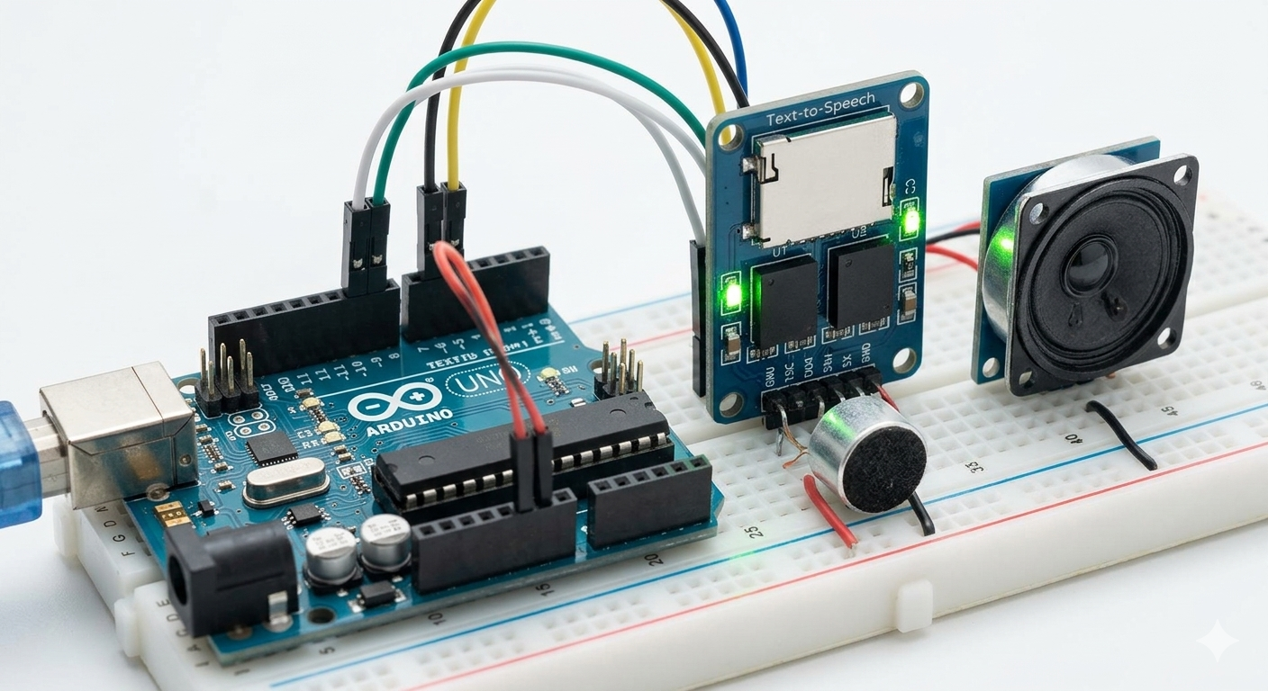 Speaking Microcontroller
